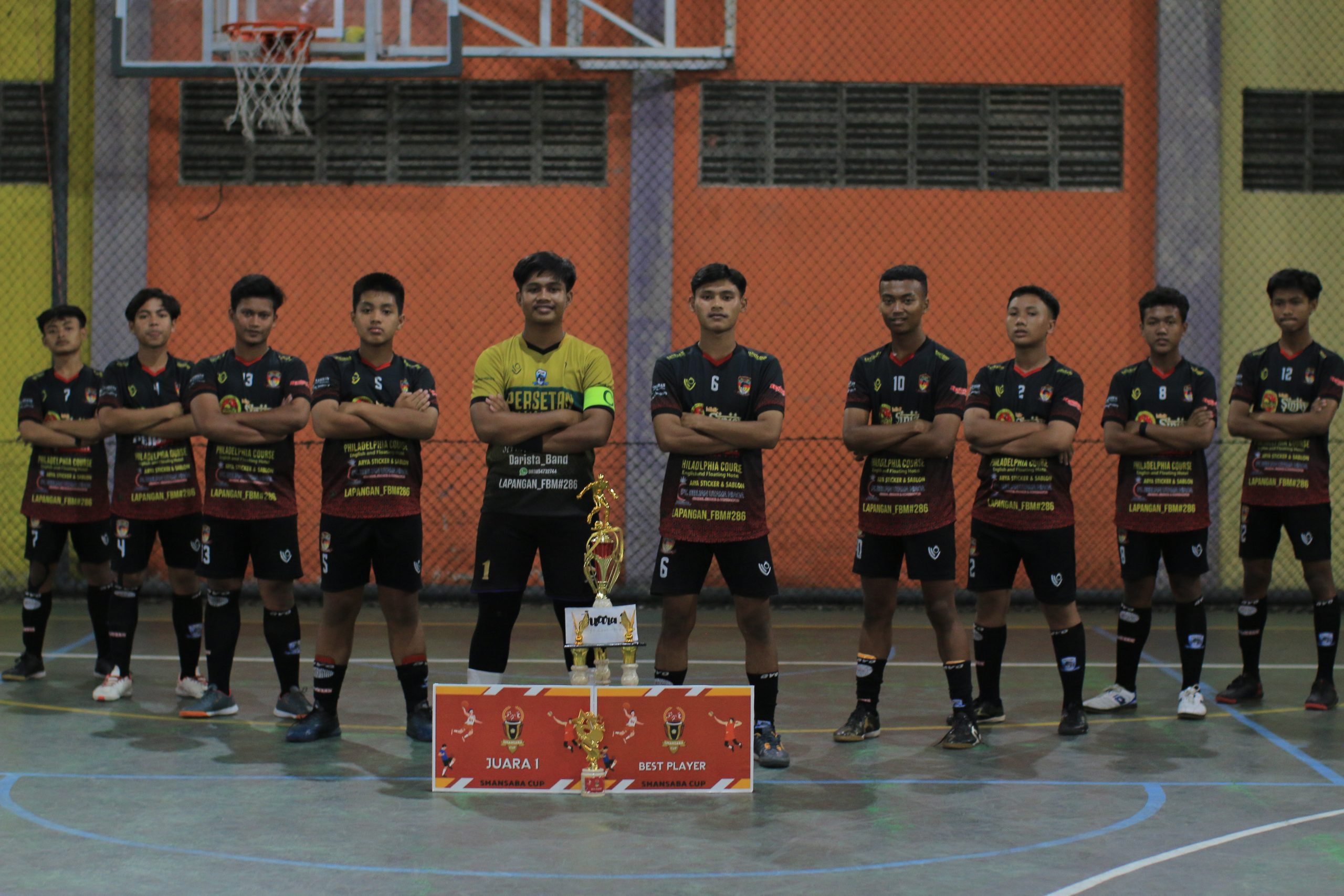 Juara 1 Futsal SMANSABA CUP 2022